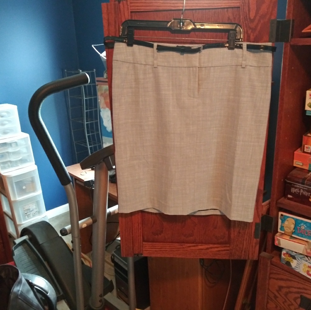 Express Pencil Skirt w/removeable belt